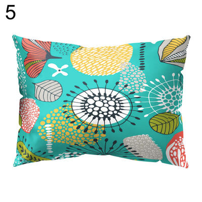 

Fresh Flower Tree Throw Pillow Protector Case Cushion Cover Sofa Bedding Article