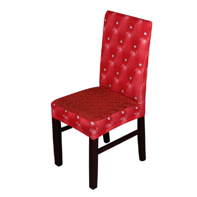 

3D Printing Spandex Stretchable Dining Chair Seat Covers Dustproof Ceremony Chair Slipcovers Protectors Wedding Events Decoration-