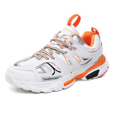 

Ins super fire sports shoes male Korean version of the couple shoes Paris old shoes wild students white shoes casual tide mens shoes