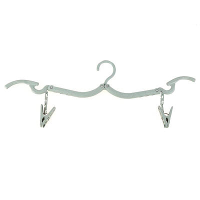 

Plastic Travel Folding Portable With Clips Drying Rack Hanger Hook