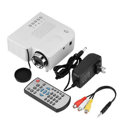 

GM40 Manual Focusing Home Theater Projector 16943 1080P 20-80in Picture Video Projector
