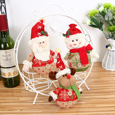 

Tailored Christmas Ornaments Gift Santa Claus Snowman Reindeer Toy Doll Hang Decorations