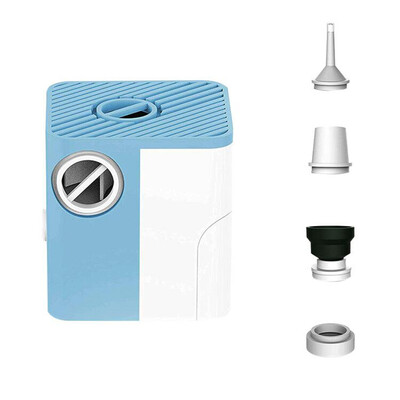 

〖Follure〗Portable Air Pump Inflator Air Mattress Pump For Air Bed Floats Rafts Pool Toys