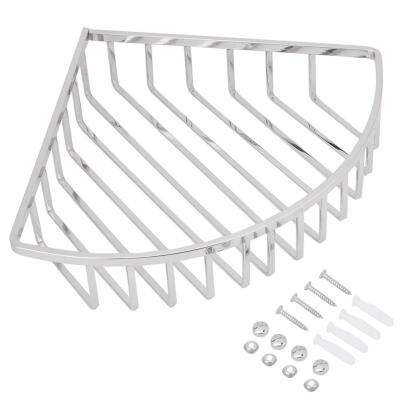 

Greensen Stainless Steel Wall Mounted Corner Shelf Storage Holder Basket Organizer Bathroom Kitchen Wall Mounted Corner Shelf