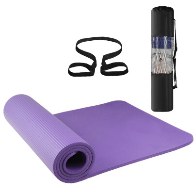 

72x24IN Non-slip Yoga Mat Eco-friendly Fitness Pilates Gymnastics Mat Gift Storage Bag&Carry Sling