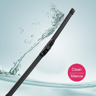 

16" 400mm Car Windshield Wiper Blade Universal U-type Frameless Bracketless Soft Rubber Windscreen Blade Clean & Quiet