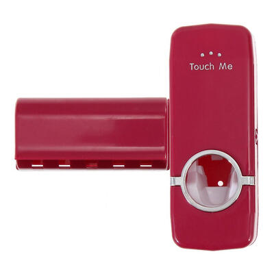 

Automatic Toothpaste Dienser 5 Toothbrush Holder Set Wall Mount Stand
