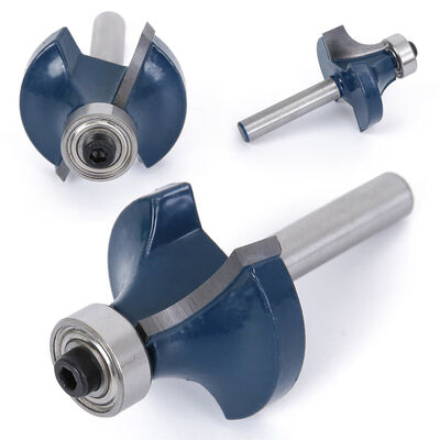 

14" Shank 34" Radius Round Over Router Bit Milling Cutter Tool High Quality