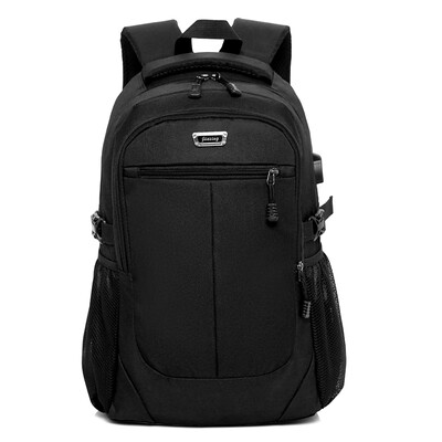 

Backpack men leisure travel double shoulder bag Korean version computer large capacity junior high school students schoolbag fashi
