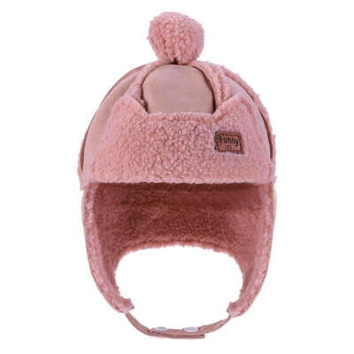 

Baby Lei Feng Hat Suedette Kids Warm Adjustable Ear Cap Winter Earmuffs