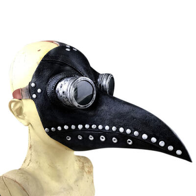 

Steampunk Bird Doctor Plague Mask Long Beak Cosplay Party Halloween Costume