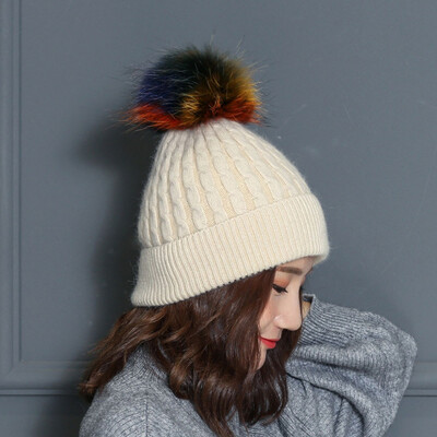 

Tailored Women Warm Baggy Weave Crochet Winter Wool Knit Ski Beanie Caps Hat