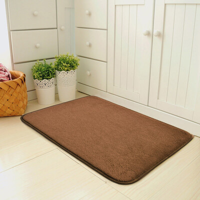 

50X80CM Simple Modern Carpet Floor Mat Door Bedroom Foyer Absorbent Floor Mat