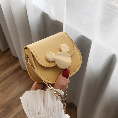

2019 new casual wild mini chain shoulder Messenger bag fashion temperament cartoon cute Mickey cosmetic bag