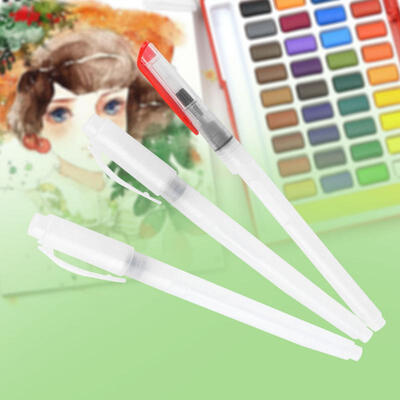 

Greensen 3pcs Refillable Water Color Painting Water Brush Marker Watercolor Drawing Pens