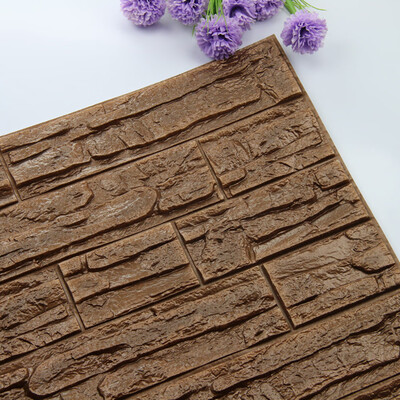 

DIY 3D Brick PE Foam Wallpaper Panels Room Decal Stone Decoration Embossed