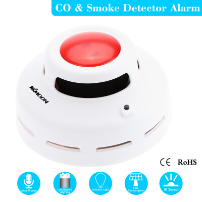 

Stable Standalone Combination Carbon Monoxide And Smoke Alarm High Sensitive CO & Smoke Detector for Home Security