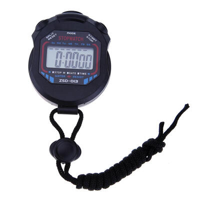 

Electronic Stopwatch Digital LCD Chronograph Sports Stopwatch Timer