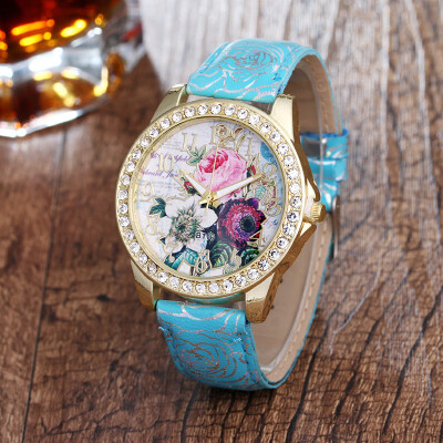 

Xianlejiabo bohemian rose dial ladies