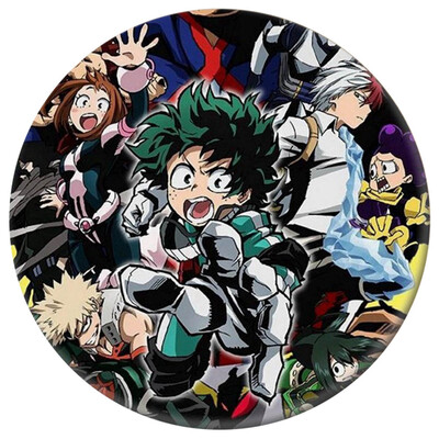 

My Hero Academia Animation Around Cartoon Badge Collectible Badge Brooch Bag Novelty Anime Cartoon Accessories Anime Fans Gift