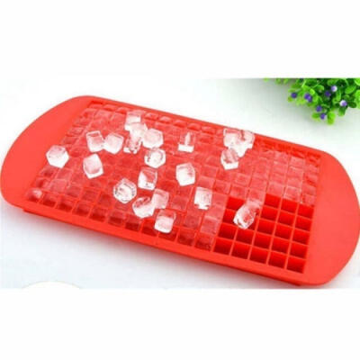 

Silicone 160 Cavity Mini Square Ice Cube Tray DIY Maker Mold Party Drink Mould