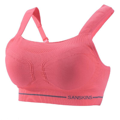 

Santic Womens Sports Bra Full Coverage Wire Free Running Yoga Underwear