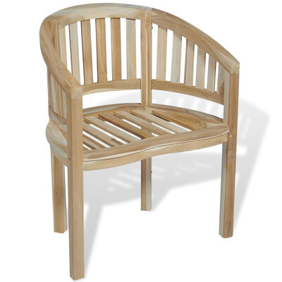 

Banana Chair Solid Teak Wood