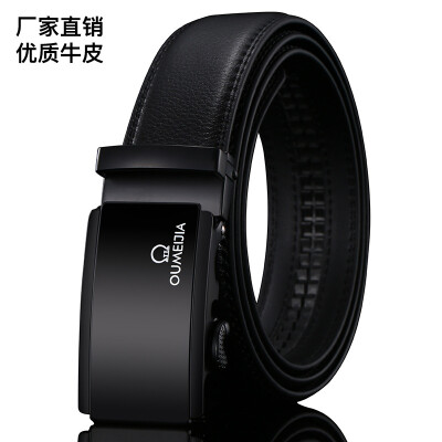 

Mens leather belt belt automatic buckle belt manufacturers leather belts youth business Han Chao casual fashion