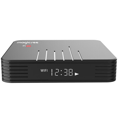 

MAGICSEE N5 Max TV Box Android 90 Amlogic S905X2 24GHz 5GHz WiFi BT41 Support 4K H265