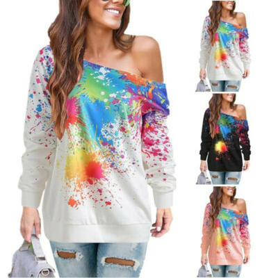 

US Womens Casual Pullover Jumper Hoodie Long Sleeve Sweatshirt Tops Blouse
