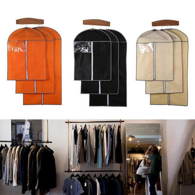 

Dress Clothes Coat Garment Suit Cover Bag Dustproof Storage Protector Breathable