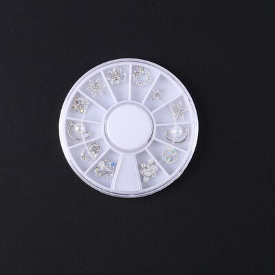 

Charm Crystals Rhinestones Hollow Out Glitter Stickers Nail Art Decoration