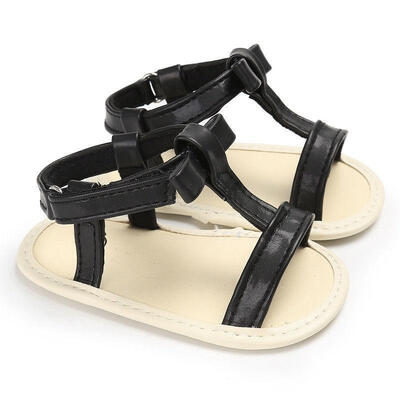 

Cute Infant Toddler Kids Baby Boy Girl Soft Sole Crib Shoes Leather Sandals Prewalker