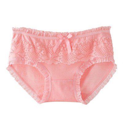

Sexy Summer New Style Women Fashion Design Lingerie Seamless Briefs Lace Bow Low Waist Sexy Underwear Panties Women