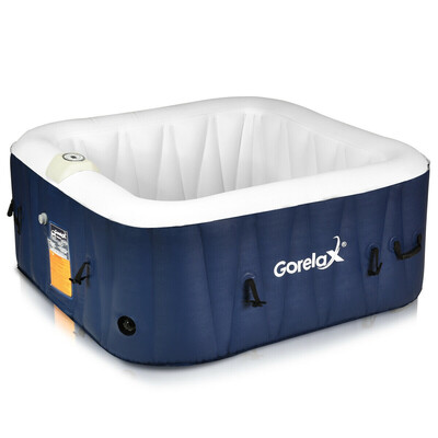 

4-Person Inflatable Portable Outdoor Hot Tub