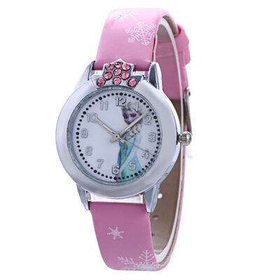 

Childrens Watch Ice Frozen Waterproof Quartz Watch Cute Cartoon Pupil Watch