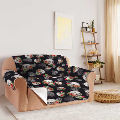 

Toponeto Anti-Slip Quilted Sofa Couch Cover Chair Pet Dog Kids Mat Furniture Protector
