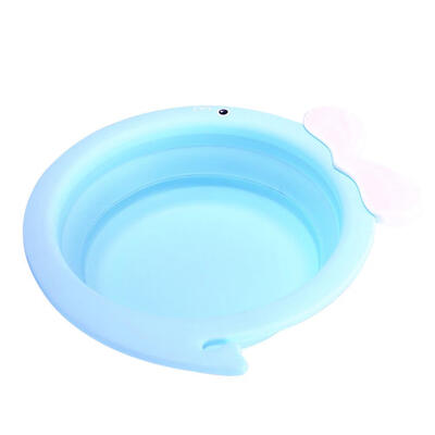 

Thicken Baby Portable Cute Washbasin Kids Bath Tub Infant Face Foot Bathtub