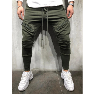 

SUNSIOM Men Trousers Casual Sweatpants Harem Track Pants Joggers Sportwear Slacks -3XL