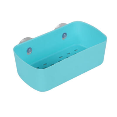

Suction Cup Bathroom Shelf Basket Rack Organizer Hanging Wall Kitchen Shelf