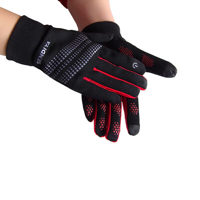 

Men Women Outdoor Sports Gloves Warm Windproof Cycling Hiking Climbing Running Ski Full Finger Gloves