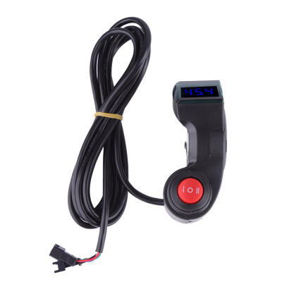 

Greensen Thumb Throttle with LCD Digital Battery Voltage Display&3 Speed Switch for Bike Bicycle