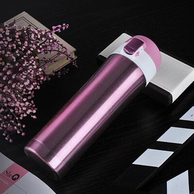 

Double Walled Vacuum Insulated Travel Coffee Mug Stainless Steel Flask Sports Water Bottle