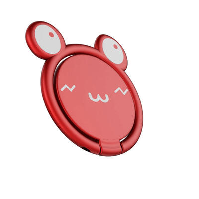 

Creative Cartoon Cute Car Finger Ring Holder For Cell Phone Universal Metal Ring Desktop Stand