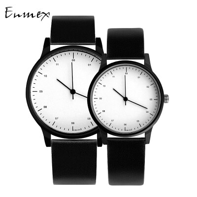 

The Tanabata Gift Translation Enmex European&American Fashion Watch Simple Aesthetics Simple ins Wind Couple Table Pair