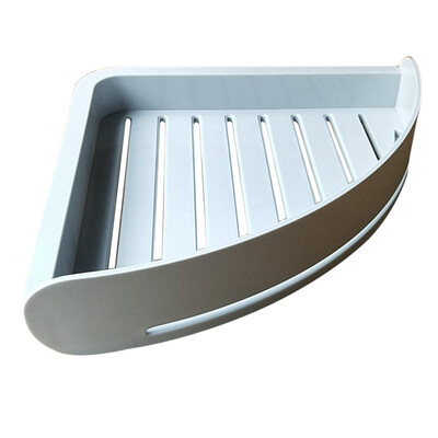 

Gobestart Bathroom Shelf Wall Hanging Toilet Bathroom Corner Rack Storage Free-punching