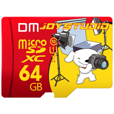 

Jingdong JOY joint name Damai DM 64GB TF MicroSD memory card C10 JOY exclusive version of the mobile phone high-speed driving recorder monitoring memory card