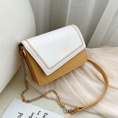 

Ins summer small fresh fashion small square bag chain bag girl new 2019 Korean version 100 lap fashion oblique satchel bag