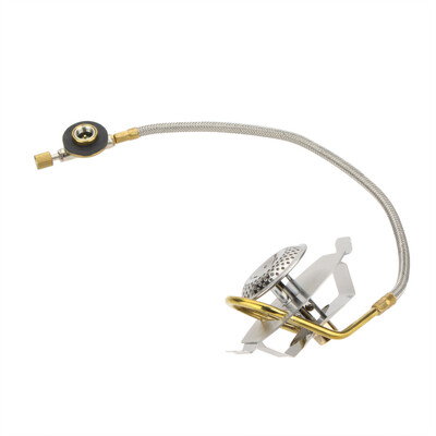 

Mini Portable Stainless Steel Propane Gas Stove Split Type Burner for Outdoor Cooking Camping