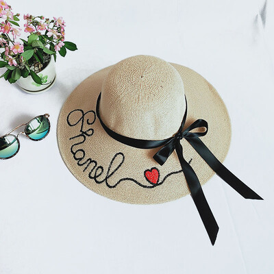 

Straw hats womens summer beach hats beach sun protection small fresh Korean version of face covering travel Joker Sun Hat Sun Hat